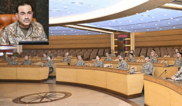 COAS vows swift response to any Indian aggression at Corps Commanders’ conference