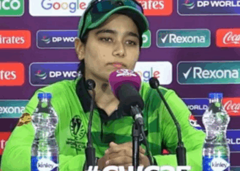 Fatima Sana says team focused ahead of World Cup clash with India