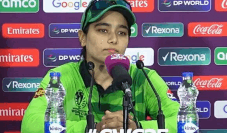 Fatima Sana says team focused ahead of World Cup clash with India
