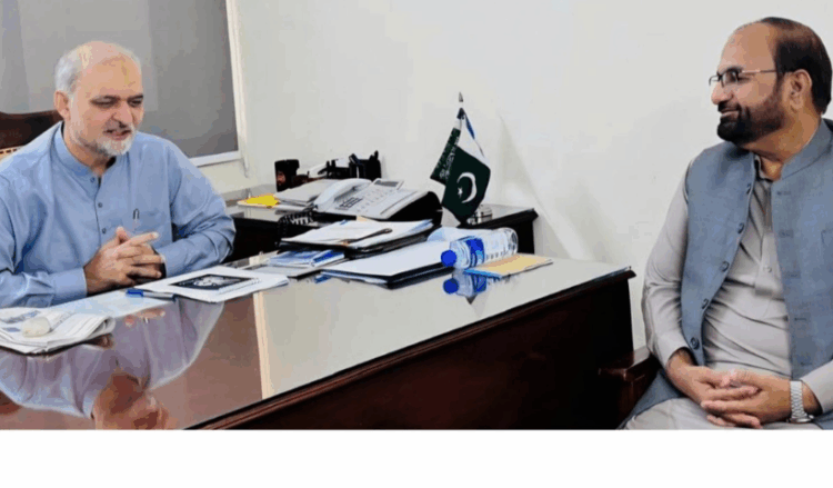 JI Punjab Chief briefs Hafiz Naeem on party activities