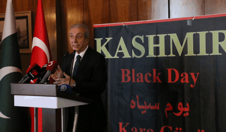 Türkiye reiterates unwavering support for Kashmir at Black Day event in Ankara.