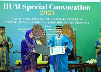 PM Shehbaz honoured with honorary doctorate by IIUM; urges Muslim unity, academic collaboration