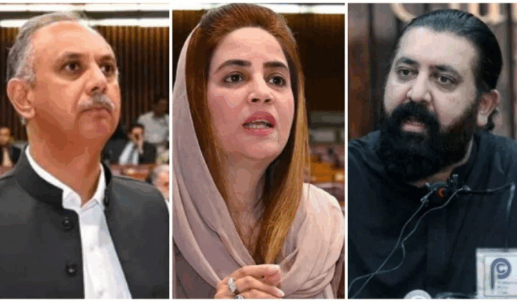 ATC issues bailable arrest warrants for PTI leaders Omar Ayub, Zartaj Gul, and Sheikh Waqas Akram in Sangjani rally case