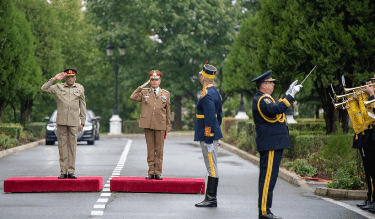 Pakistan, Romania vow to deepen defense cooperation during General Sahir Shamshad Mirza’s visit