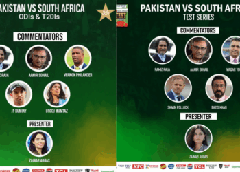 PCB unveils star-studded commentary panel for Pakistan–South Africa series