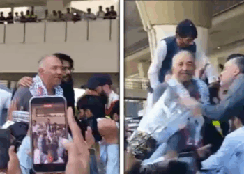 Former Senator Mushtaq Ahmad returns to Pakistan after release from Israeli custody