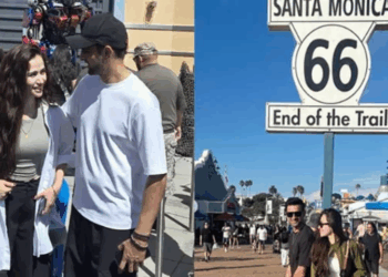 Shoaib, Sana share joyful moments from U.S. trip