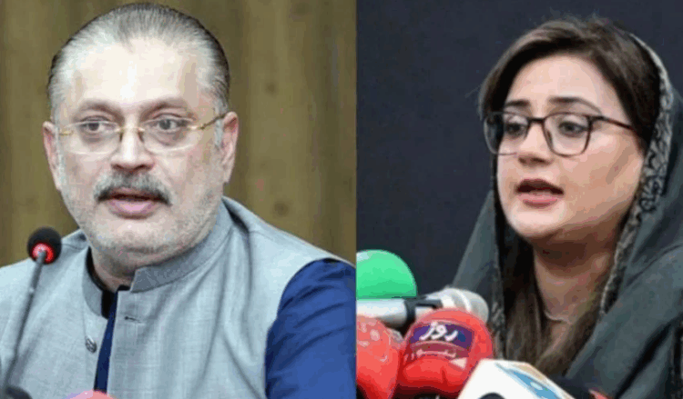 Sharjeel Memon, Azma Bukhari trade barbs over local body polls and flood relief efforts