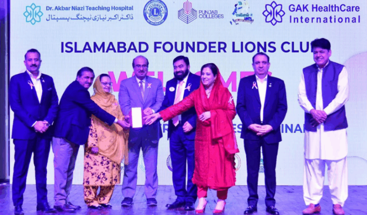 Akbar Niazi Teaching Hospital, Lions Club join hands to promote breast cancer awareness
