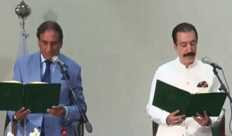 Faisal Mumtaz Rathore sworn in as 16th Prime Minister of AJK