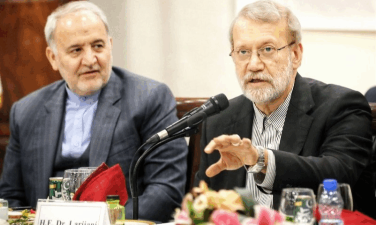 Iran’s Ali Larijani urges stronger Iran-Pakistan security cooperation to combat terrorism