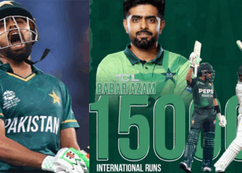 Babar Azam reaches 15,000 international runs, joins elite batting club