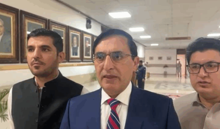 Barrister Gohar meets NA Speaker, asserts opposition leader is PTI’s legal right