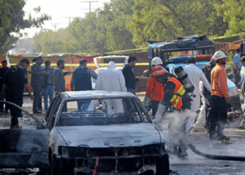 Lawyers, politicians condemn suicide blast outside Islamabad court; at least 12 dead