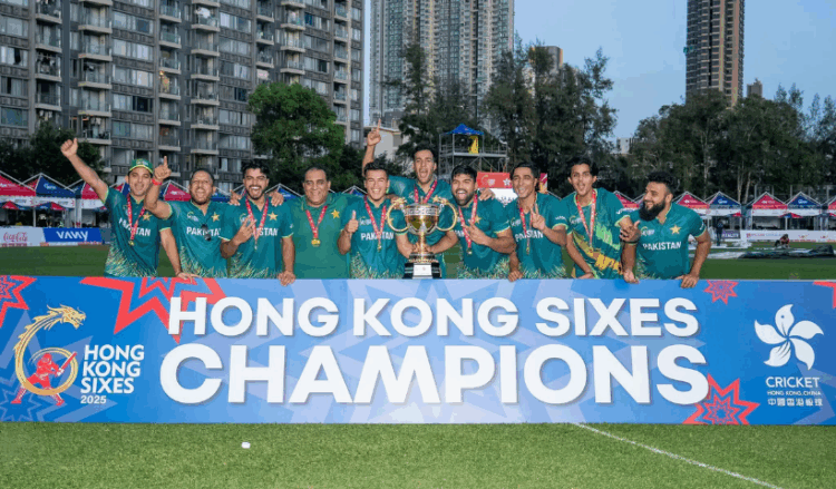 Pakistan outclass Kuwait to clinch Hong Kong Sixes 2025 title