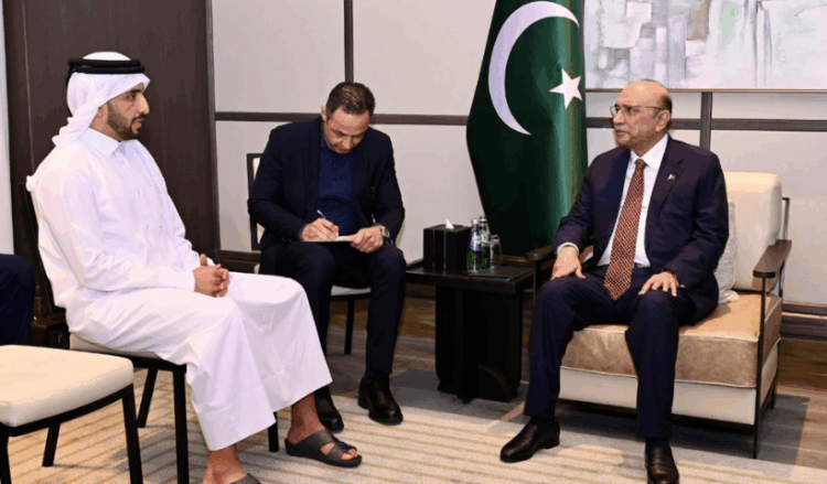 President Zardari meets Al Jazeera DG in Doha, lauds Qatar’s role in promoting peace and objective journalism