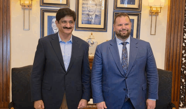 Romanian envoy meets Sindh CM to boost economic and cultural cooperation