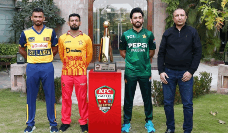 Tri series trophy unveiled