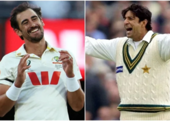 Mitchell Starc becomes leading left-arm wicket-taker in tests, pays tribute to Wasim Akram