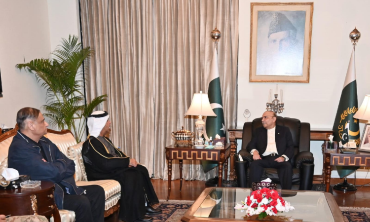 President Zardari meets UAE Ambassador, reaffirms strong bilateral ties