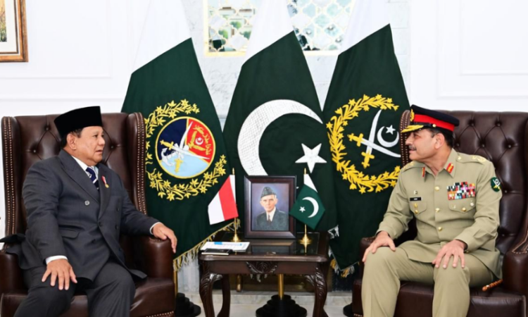 Field Marshal Asim Munir calls on Indonesian President
