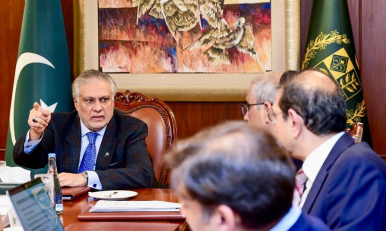 Senator Ishaq Dar chairs meeting on strategy for continuation of GSP plus status