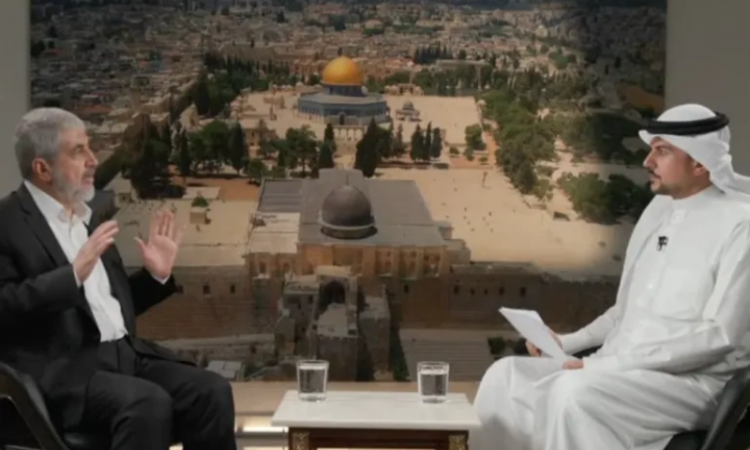 Hamas Chief Khaled Meshaal affirms ceasefire compliance but rejects disarmament in Gaza