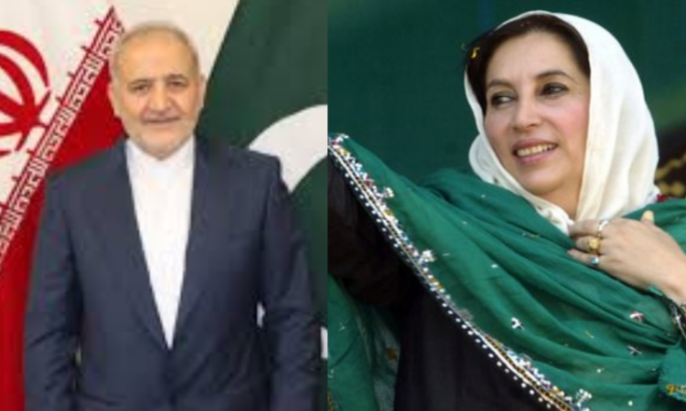 Iranian Ambassador pays tribute to Benazir Bhutto on death anniversary