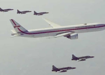 PAF fighter jets escort Indonesian President in spectacular aerial salute during Islamabad visit