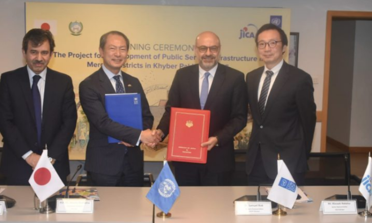 Japan and UNDP partner to strengthen local governance and public service delivery in the Merged Districts