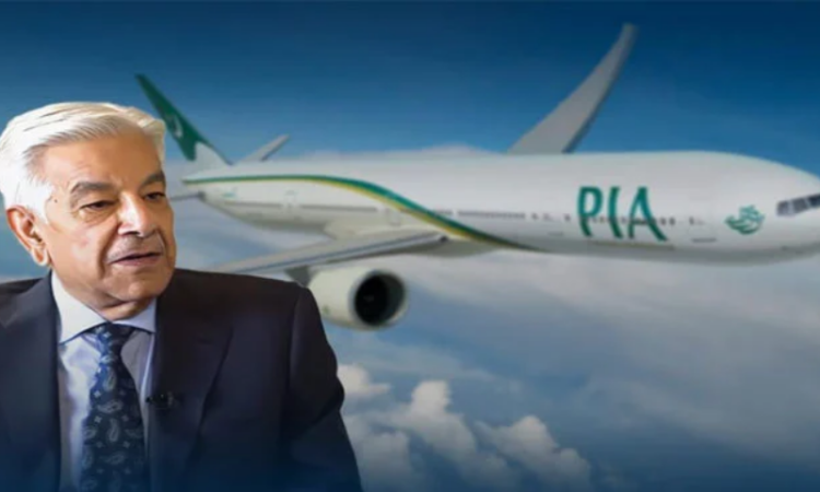PIA sale holds ‘great symbolic value’, government satisfied with privatisation: Khawaja Asif