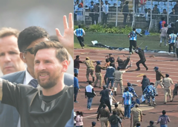 Fans riot at Messi event in Kolkata after brief appearance