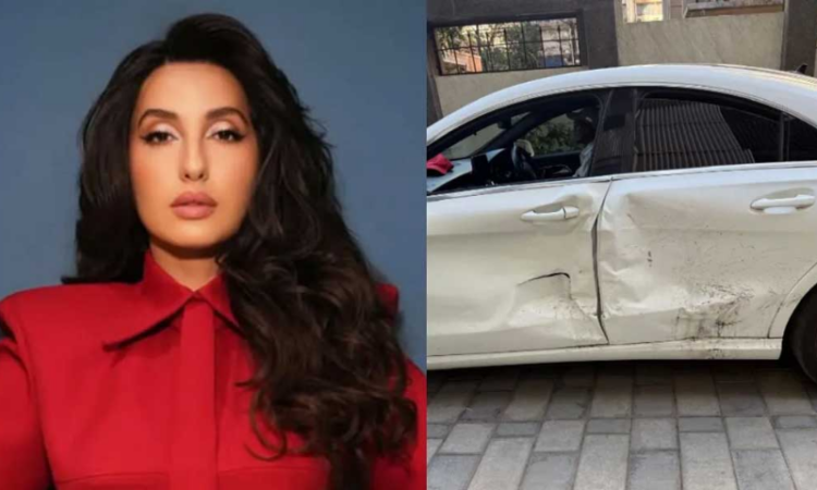 Nora Fatehi speaks out after car hit by drunk driver in Mumbai, calls it ‘terrifying and traumatic’