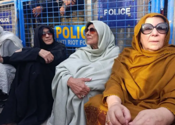 Aleema Khan leads sit-in near Adiala jail after being denied meeting with Imran Khan