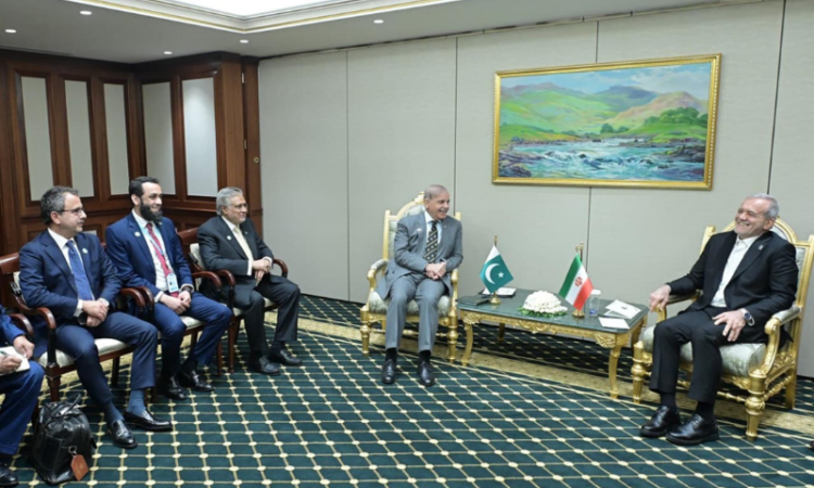 PM Shehbaz, Iranian President Pezeshkian vow to deepen bilateral cooperation