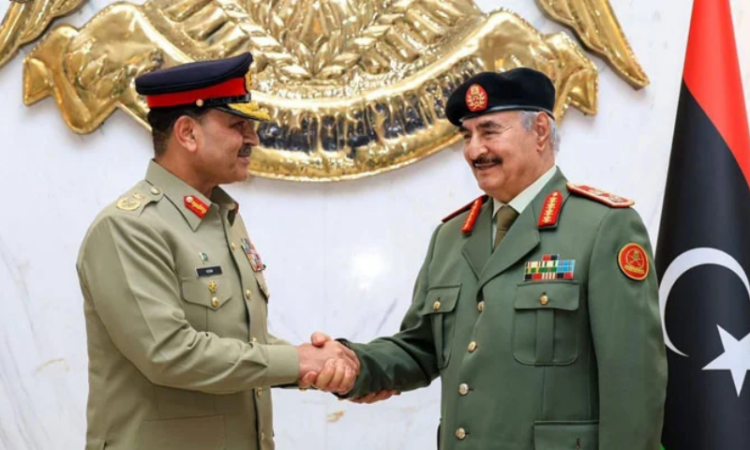 Field Marshal Asim Munir meets Libyan army chief, discusses defence cooperation