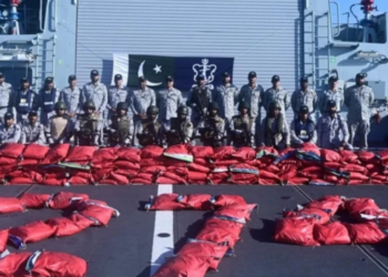 Pakistan Navy seizes 1,500kg hashish worth $3m in Arabian sea patrol