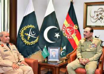 Saudi Land Forces Commander meets COAS Asim Munir, discuss defence cooperation