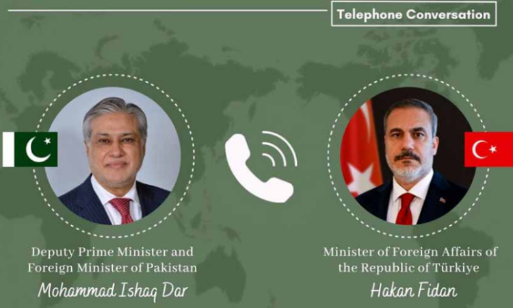 Ishaq Dar holds call with Turkish counterpart on regional issues