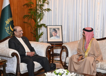President Zardari reaffirms commitment to strengthening fraternal ties with Bahrain