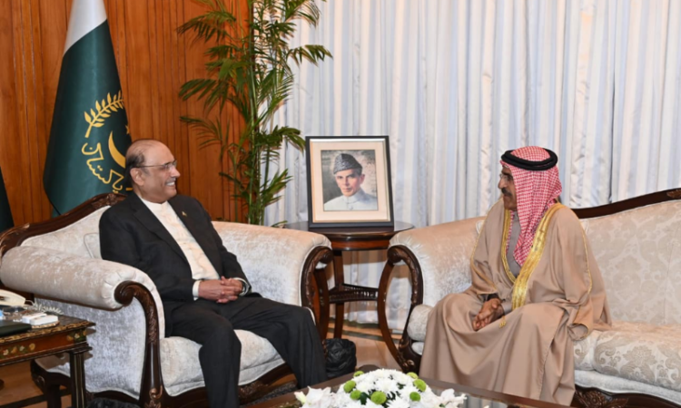 President Zardari reaffirms commitment to strengthening fraternal ties with Bahrain