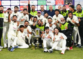 Karachi Blues clinch Quaid-e-Azam Trophy 2025-26 with 218-run victory over Sialkot