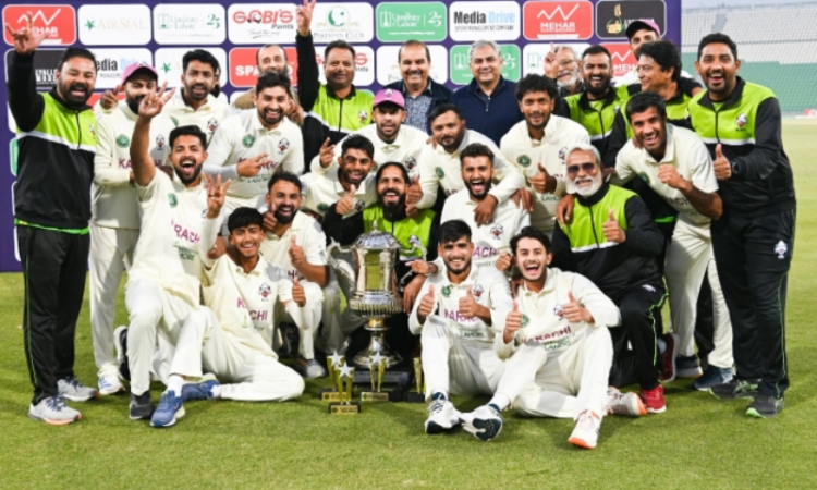 Karachi Blues clinch Quaid-e-Azam Trophy 2025-26 with 218-run victory over Sialkot