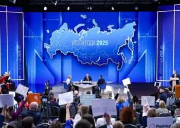 Putin defends Russia’s economic path, signals readiness for peace talks at year-end conference