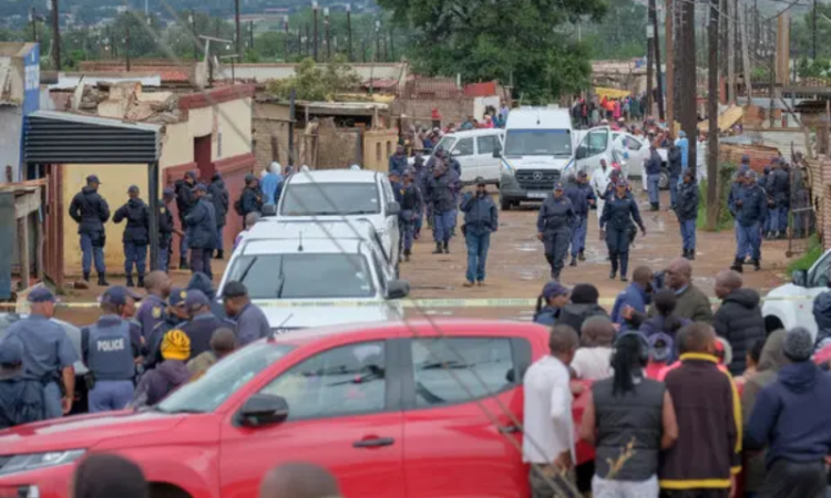 Nine killed in mass shooting at South African pub near Johannesburg