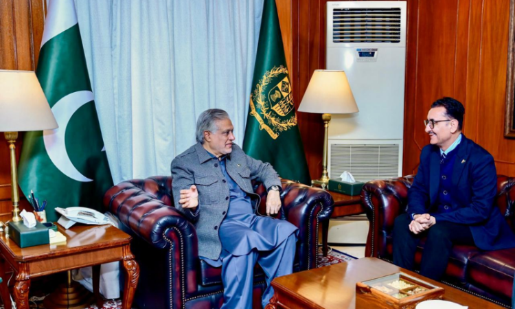 Tajik Ambassador calls on Ishaq Dar, discusses expanding bilateral ties and trade