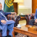 Ishaq Dar meets Pakistan’s UN Envoy Asim Iftikhar, reviews engagements at United Nations