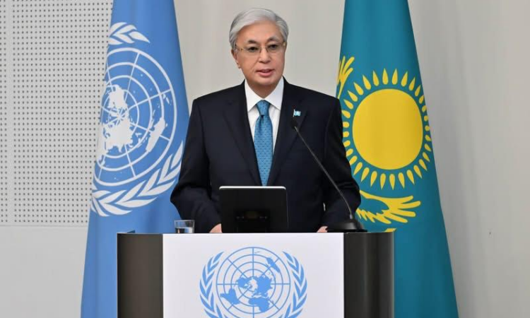 Kazakh President calls for strategic trust, UN reform in lecture at United Nations University