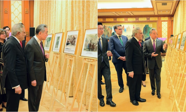 Ishaq Dar, Wang Yi view photo exhibition marking 75 years of Pakistan–China friendship