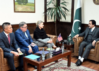 Acting Senate Chairman meets US Embassy delegation, highlights Pakistan–US cooperation
